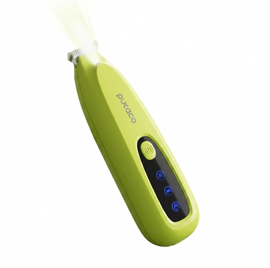Professional Pet Paw Trimmer – Quiet Precision Shaver with LED Light
